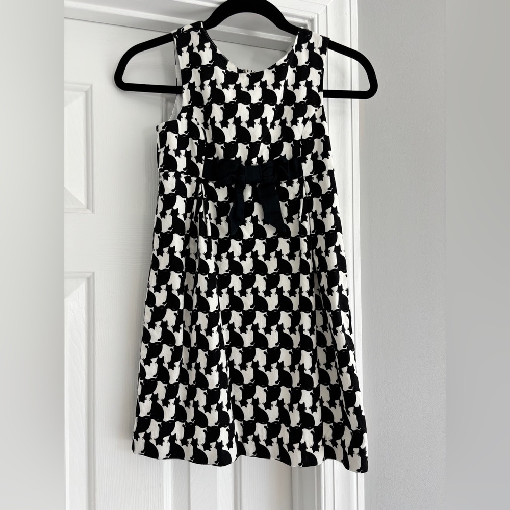 Lilly Pulitzer Black and White Shift Dress - Girls size 10